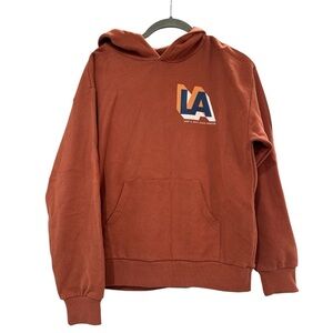 Hundred Pieces Orange Hoodie Children’s Los Angeles Surf L.A.